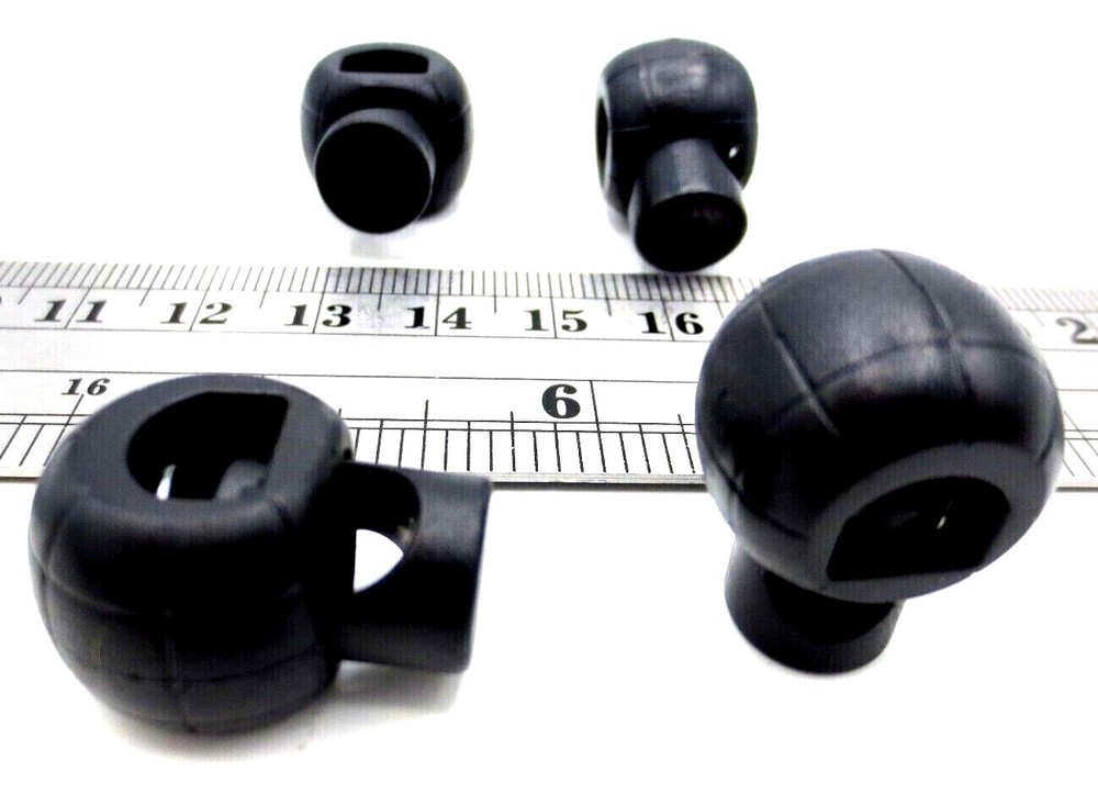 Swim Trunk Drawstring Slide Lock - Spring Loaded - Fits 5/16" 7.9mm Thick String