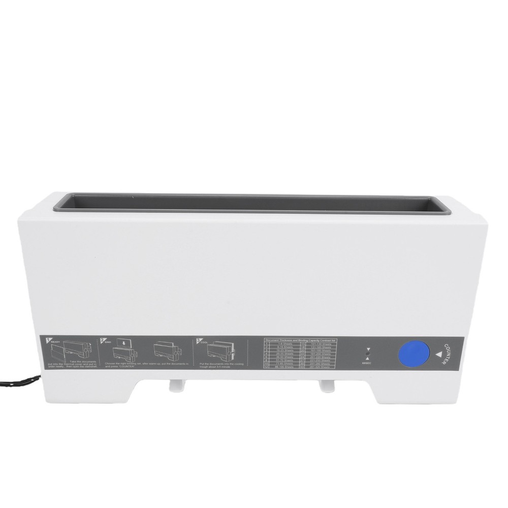 2-Thermal Binding Machine 280 Sheets Capacity Book Binder For A4 A5 Paper