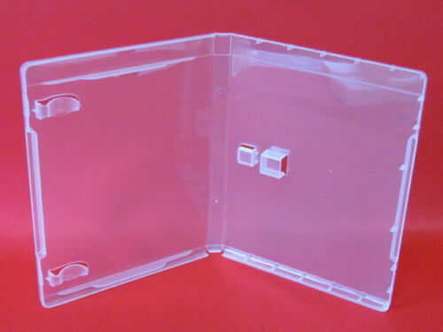 5 PCS NEW 14mm High Quality USB Case with Sleeve & Booklet Clips, Clear, BJ01
