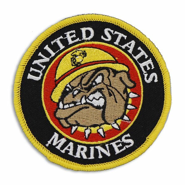 United States Marines Bulldog Patch