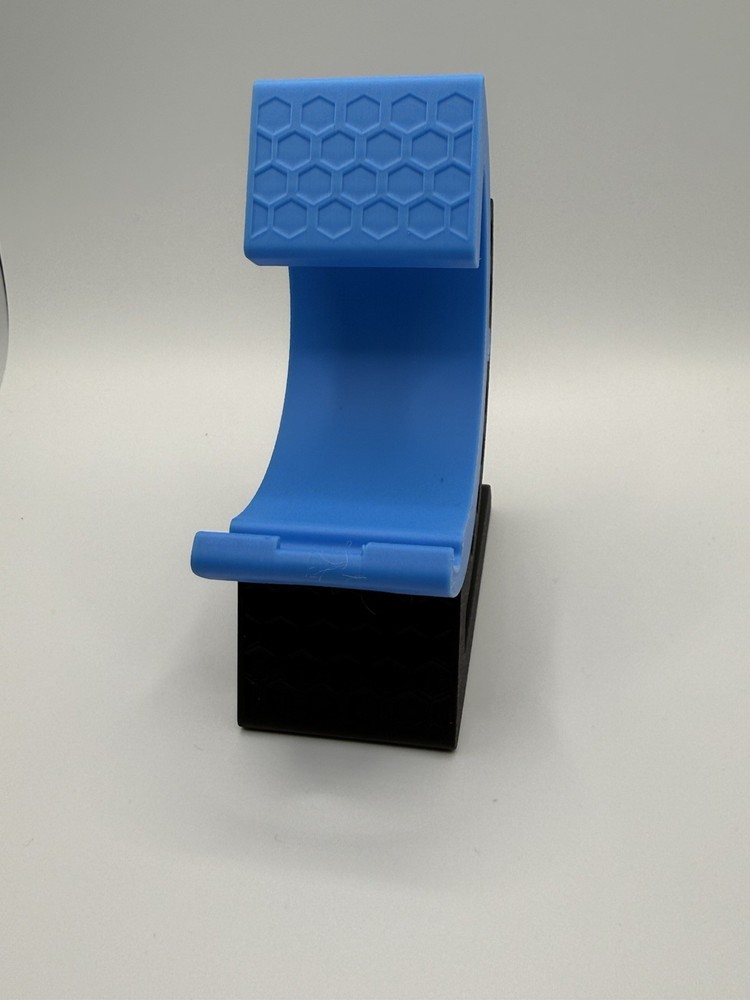 HEX Desktop Phone Holder Universal Hexagonal Pattern Pink Blue White Black