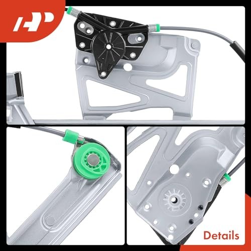 Power Window Regulator without Motor Replacement for Cadillac Front Driver(LH)