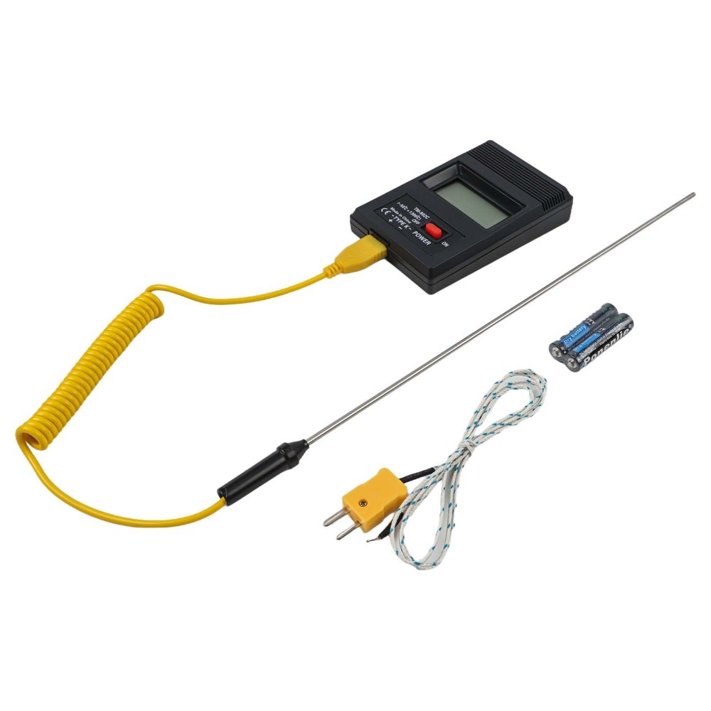 K-type Digital Thermometer LCD Screen Reliable Safe TM-902C Tool Useful