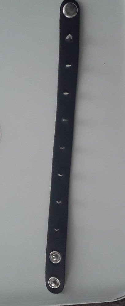 Funky Punk Leather Bracelet.