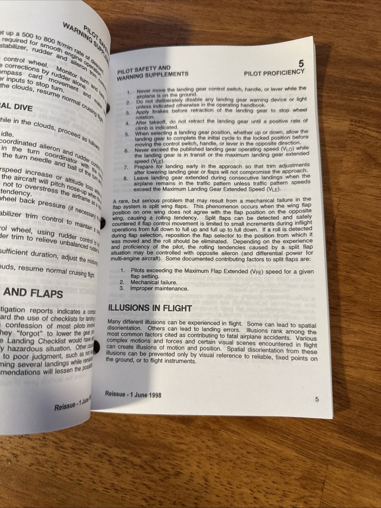 Cessna Pilot Safety And Warning Supplements