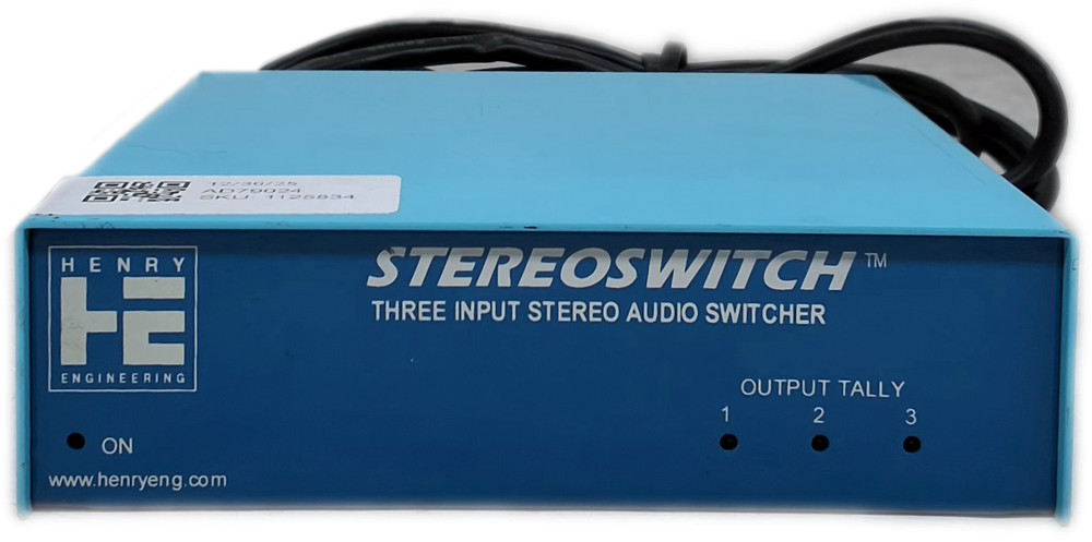 Henry Engineering StereoSwitch Pro Audio Stereo Switcher