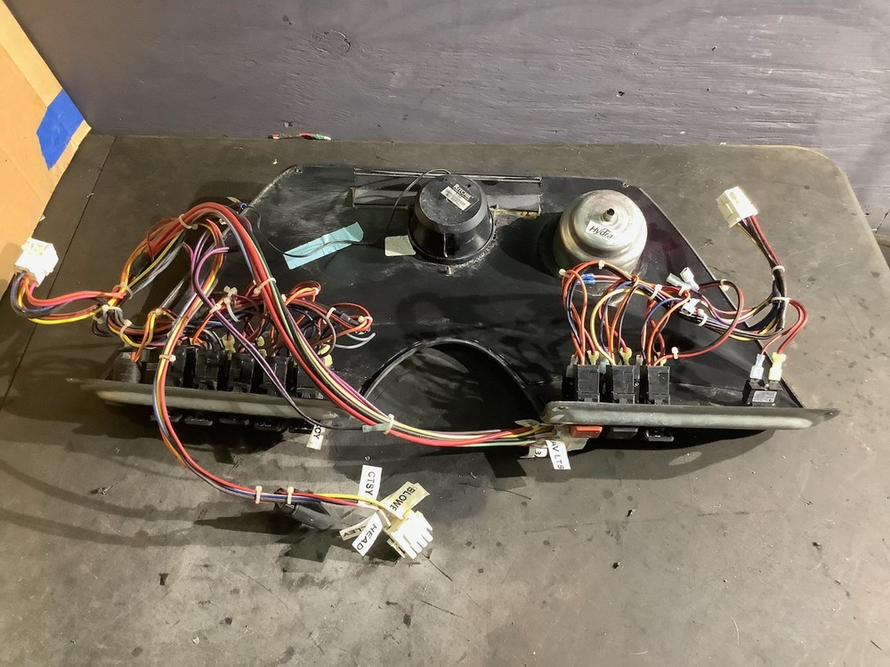 Azure Boat Dash Switch Panel Assy. + Ritchie F-50 Explorer Flush-Mount Compass