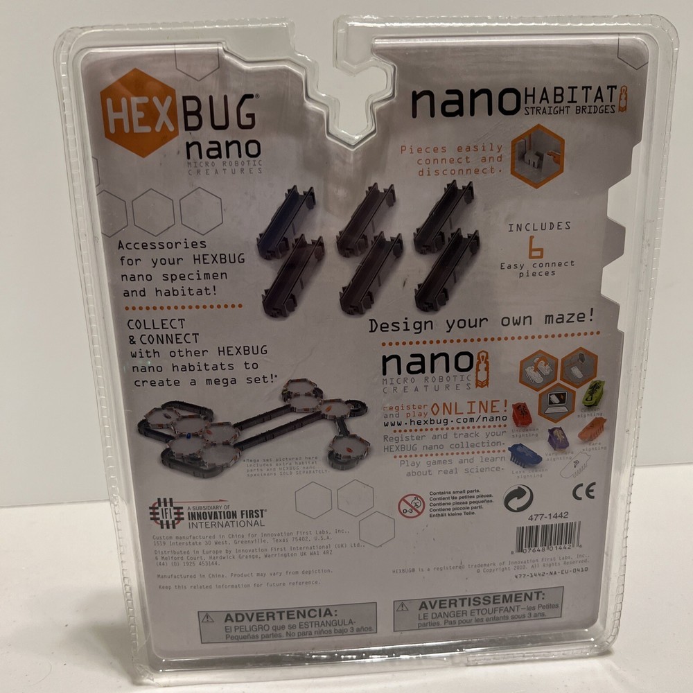 Hex Bug Nano Habitat Straight Bridges