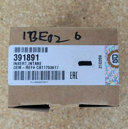 Std. Intake Valve Insert for Caterpillar C15. (Qty. 1) PAI# 391891 Ref.# 1753617