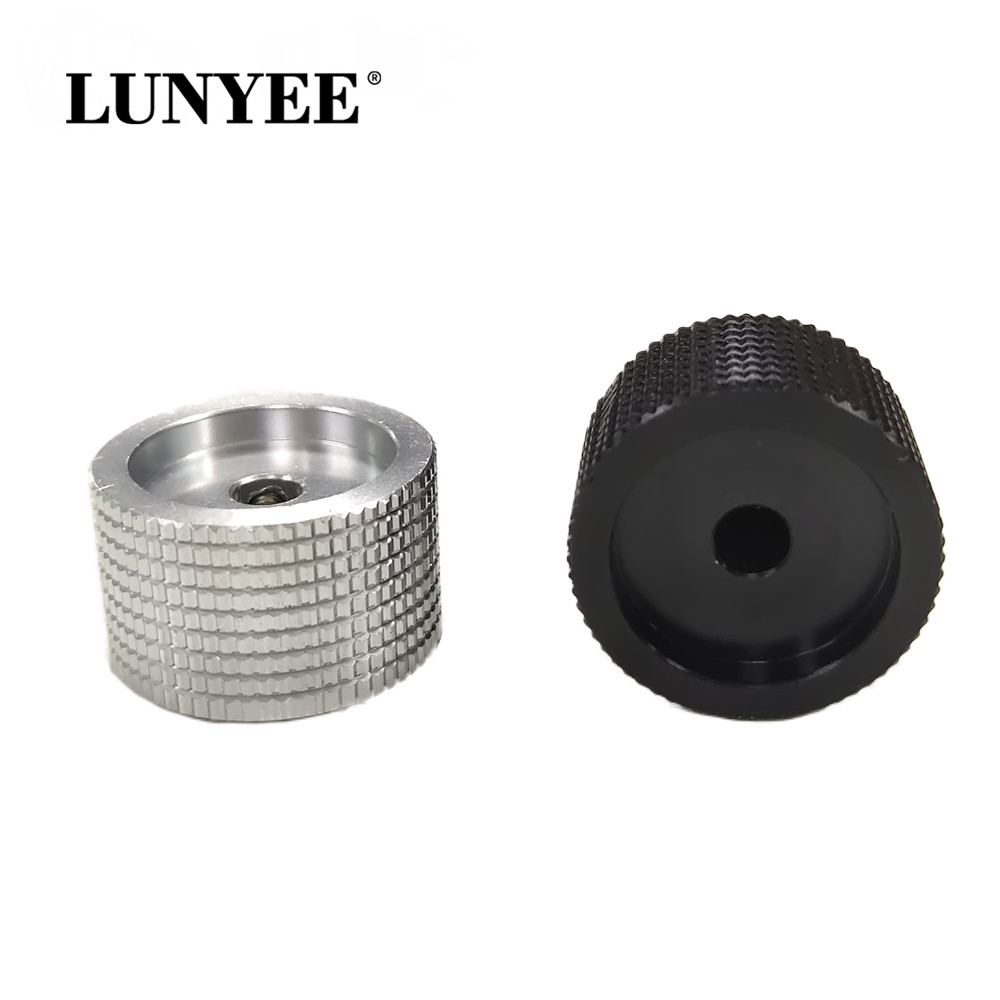 2PC 5mm Potentiometer knobs Caps Knurled Shaft Potentiometer Control Knob
