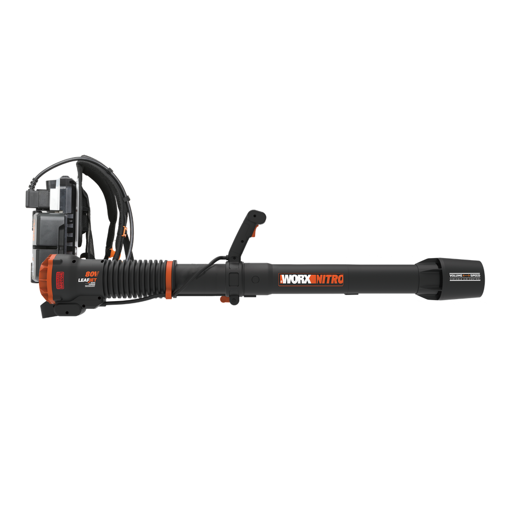 WG572 WORX NITRO 80V Brushless Cordless Backpack Leaf Blower - CR