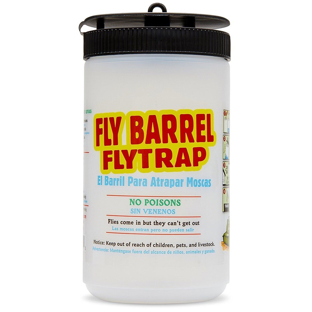 Flies Be Gone FLY BARREL Fly Trap - Reusable