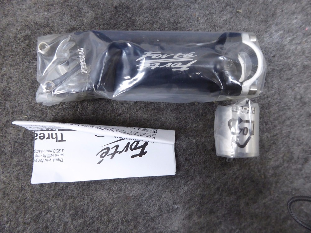 Forte Pro 50-1925 Threadless Road Stem -8*Rise New