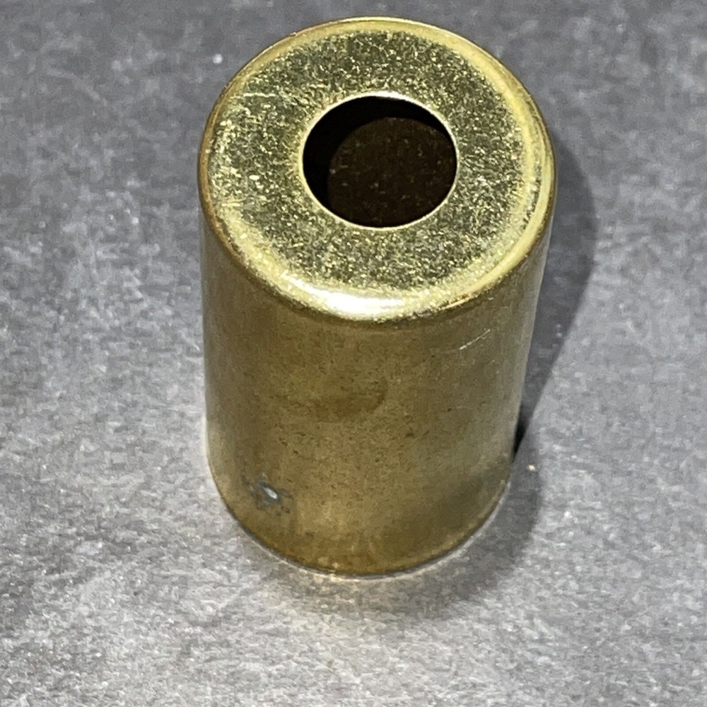 BRASS PLATED ~ Candle Socket Covers ~ 1 15/16”Tall ~E12 Candelabra Base