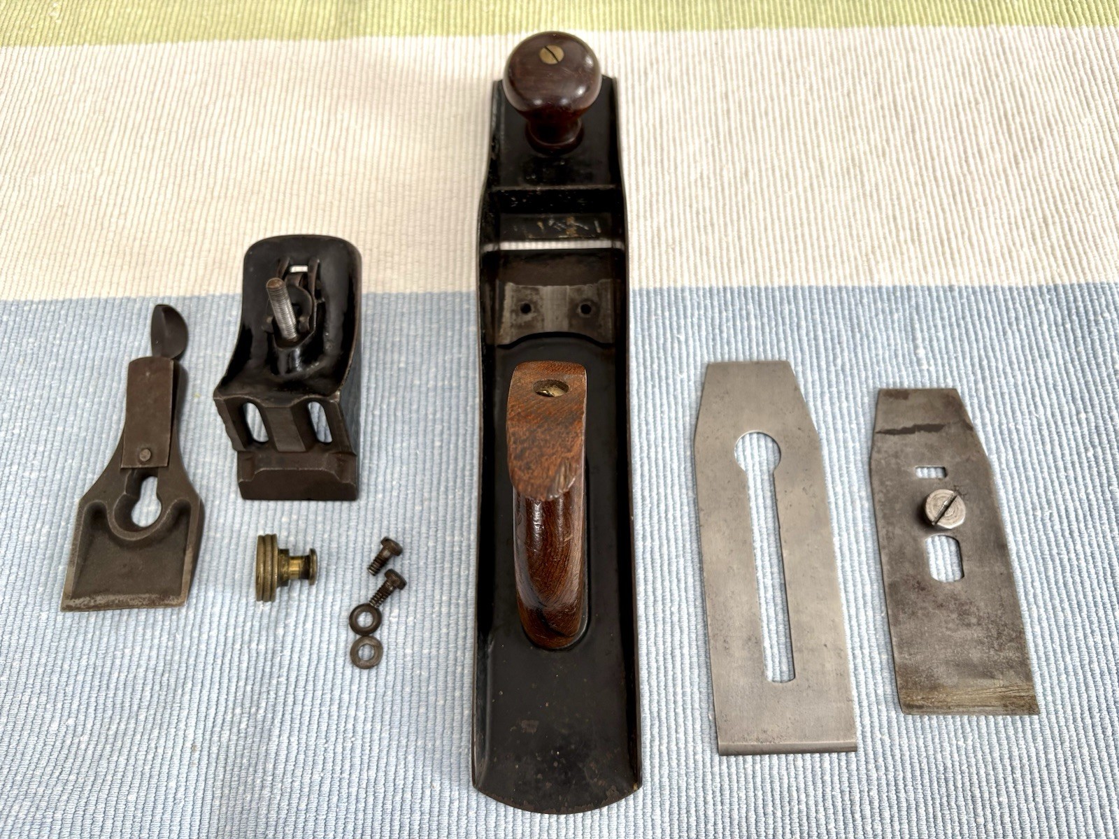 Antique Stanley Bailey #5 Plane Type 4 Complete All Original 1875-1885 Excellent