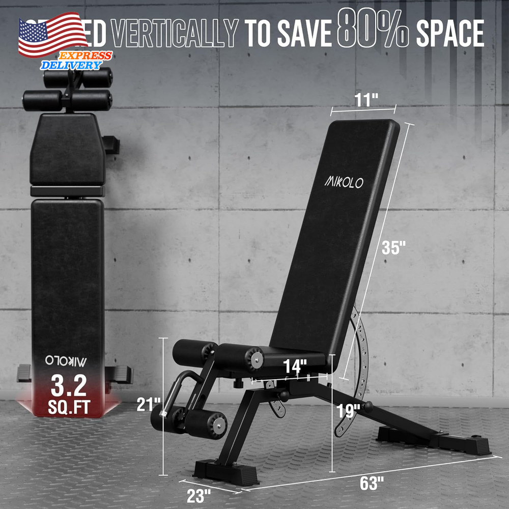 Power Rack with Cable Crossover System 1500LBS Squat Rack w/LAT Pull down System