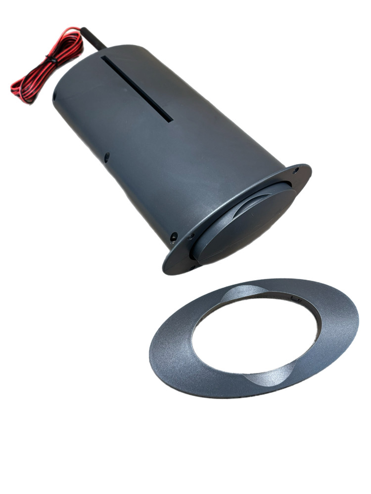 Poly-Planar Oval Pop-Up Dark Grey  Speaker  AQ-3