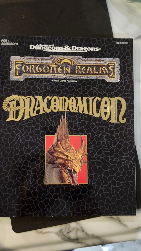 Forgotten Realms Draconomicon AD&D TSR