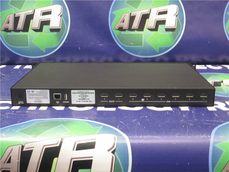 Crestron HD-MD6X2-4K-E; HDMI 1RU Rack Mounted Switcher