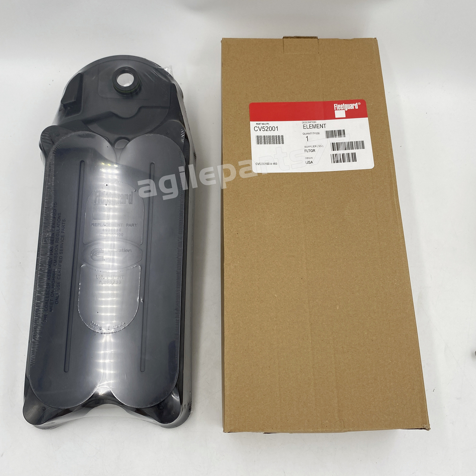 GENUINE Fleetguard Crankcase CCV Filter Cummins 07-20 Dodge Ram 6.7L 2500-5500