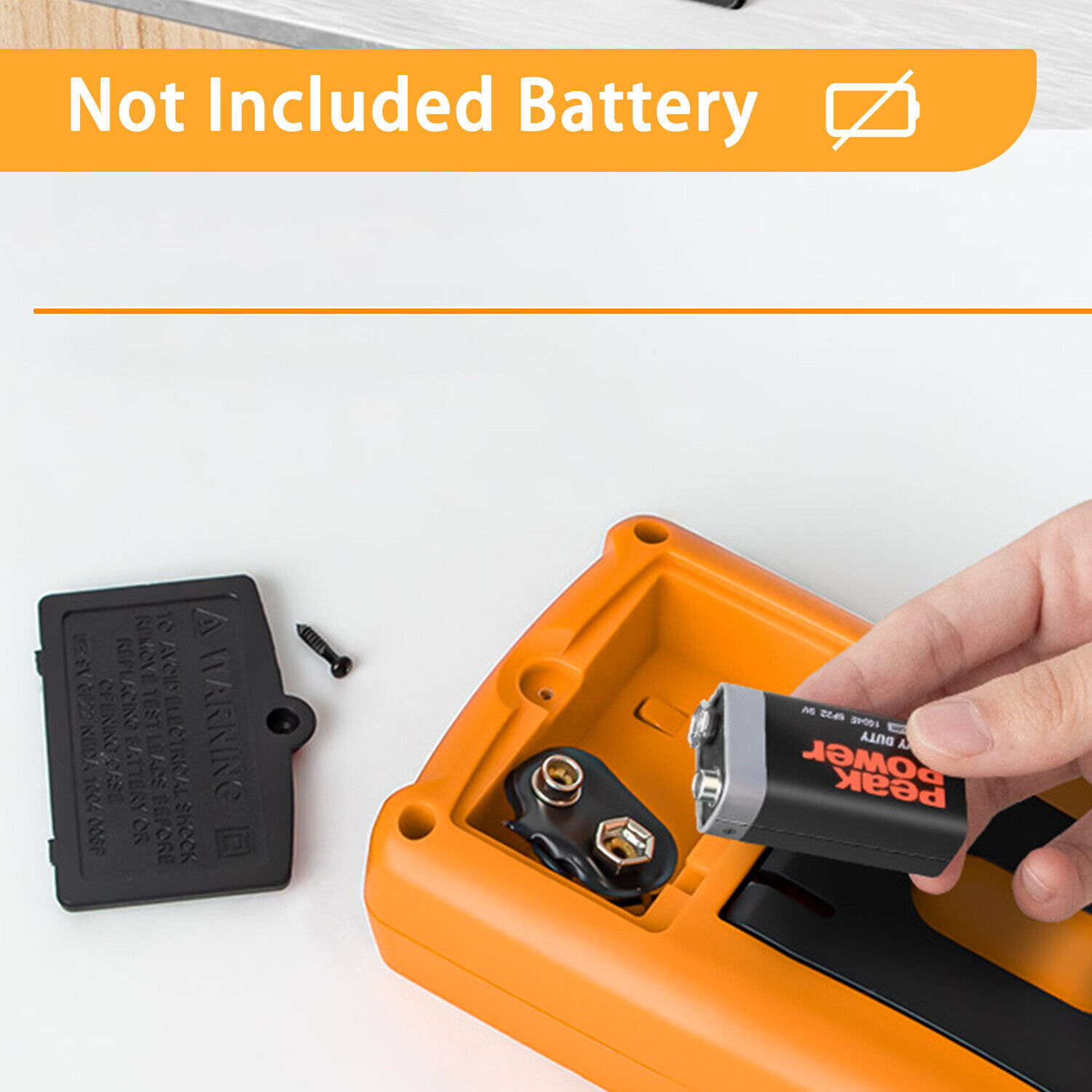 LCD Digital Multimeter AC DC Voltmeter Ammeter Ohmmeter Volt Tester Leads Meter