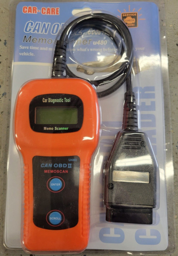 U480 Can Obd2 Obdii Car-Care Diagnostic Scanner Engine Code Reader New