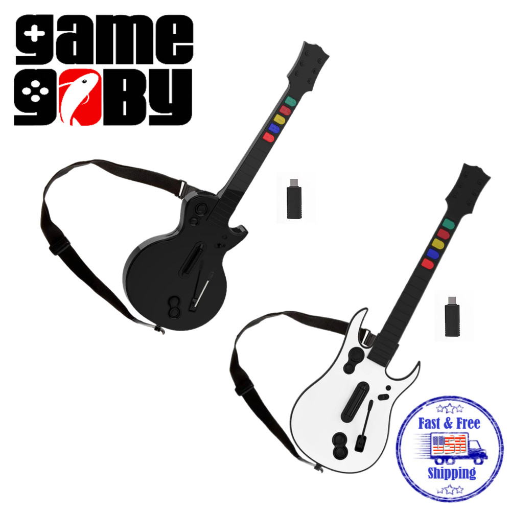 NEW Wireless Guitar Controller for PS3 & PC Mac  Guitar Hero Clone Hero