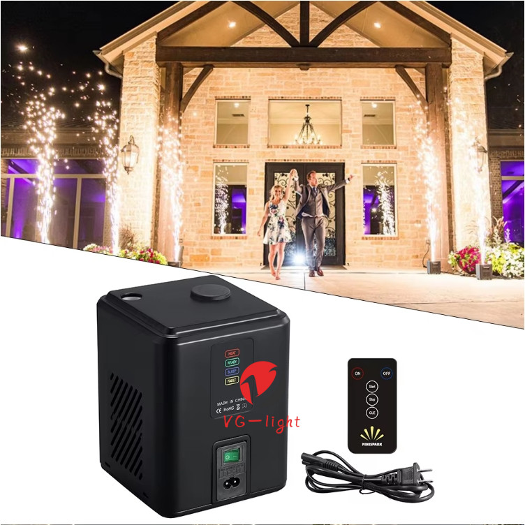 350W Indoor Cold Spark Machine Stage Effect DMX Firework Machine Wedding Show