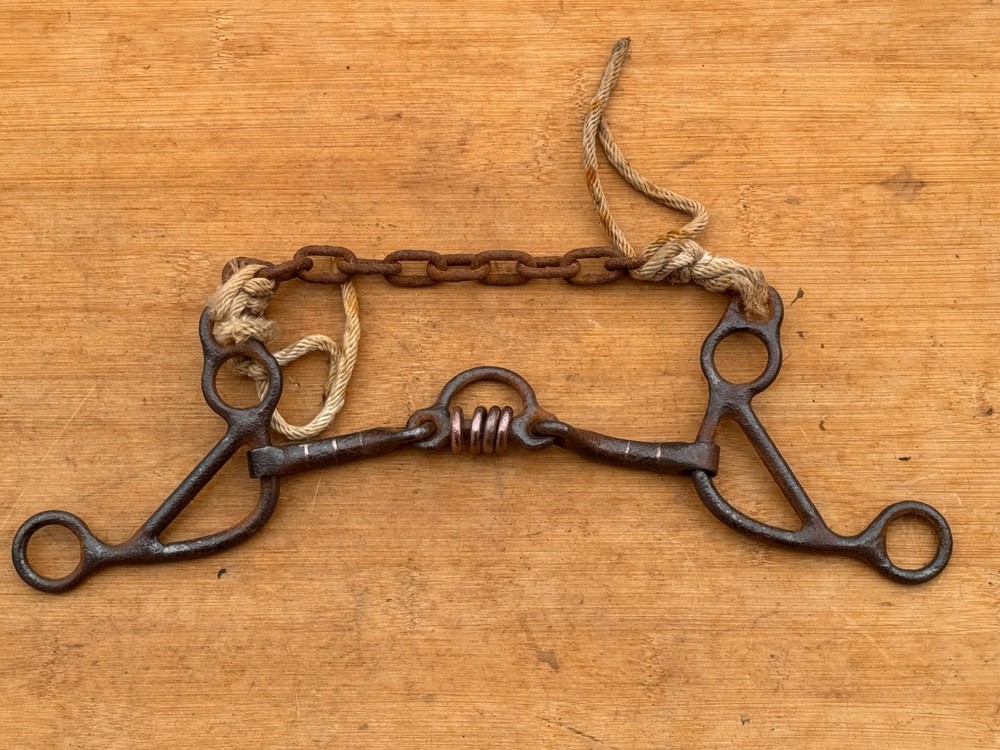 Dutton Bits 3-Piece Floating Copper Wire Gag Bit ~5 1/2" Mouth