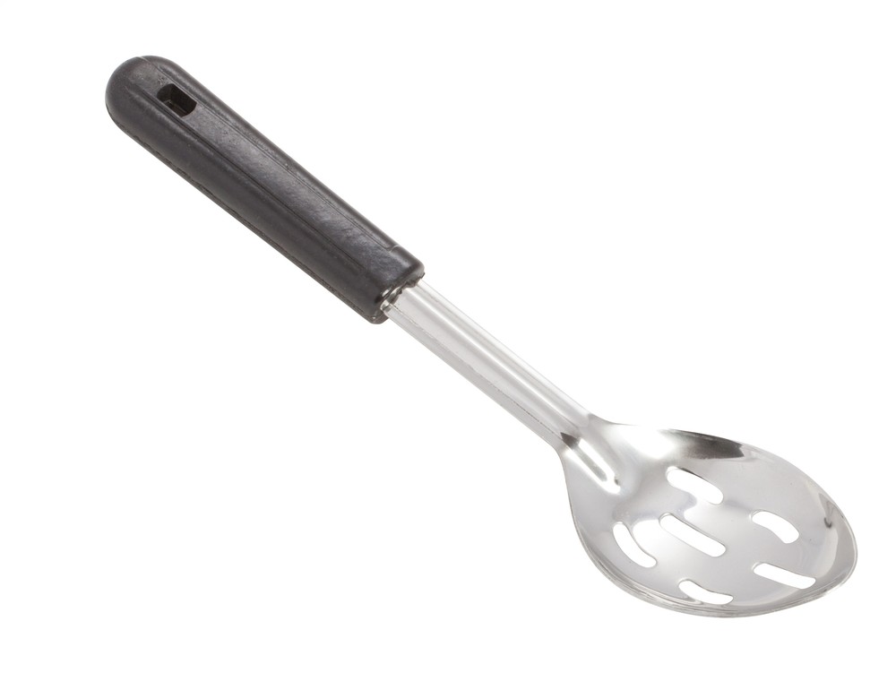 11" Slotted Basting Spoon, Bakelite Hdl, S/S (12 Each)