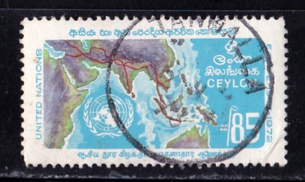 Ceylon stamp #469, used