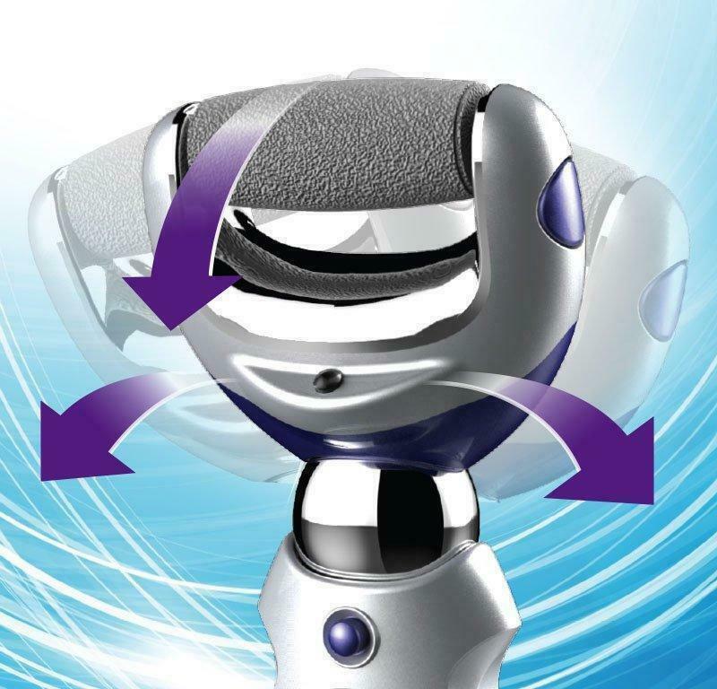 Callus Remover rechargeable Ped Egg Power Ball +2 extra rollers