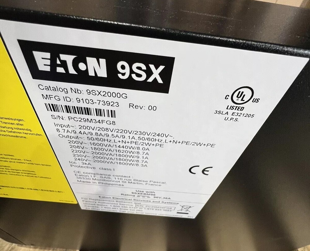 Eaton 9sx2000g