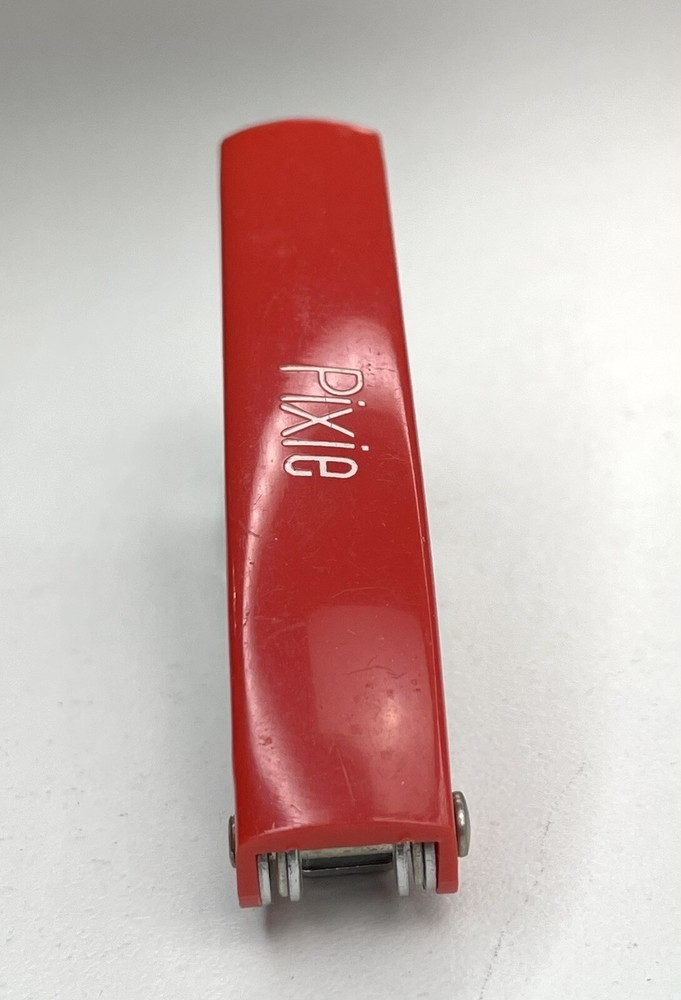 Bates Pocket Pixie Stapler Red with Box of Staples