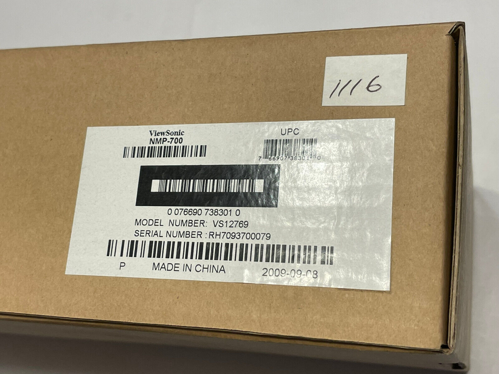 ViewSonic NMP-700 Network Media Player - Excellent Condition