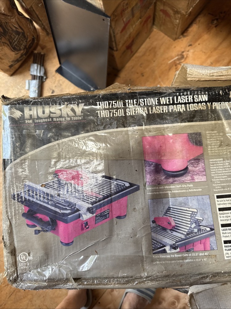 Husky Wet Laser Saw
