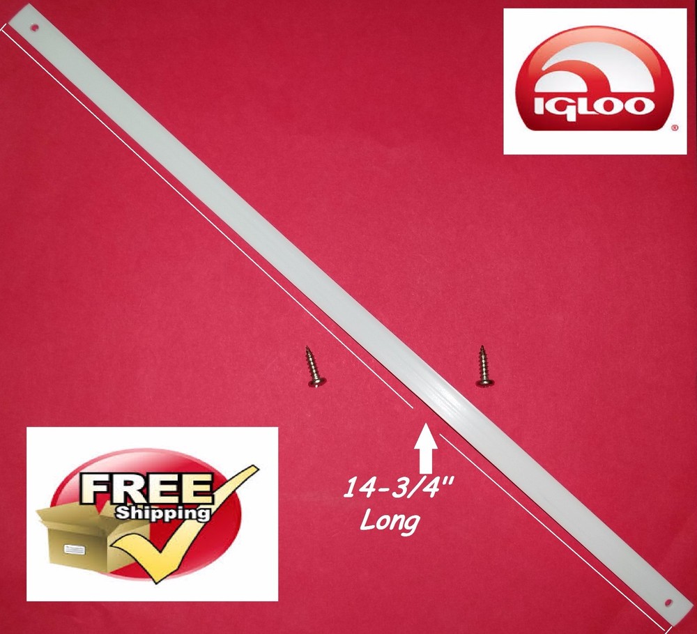 #9569 Igloo Lid Cooler Replacement Strap 14-3/4" Plastic Restraint with 2 screws