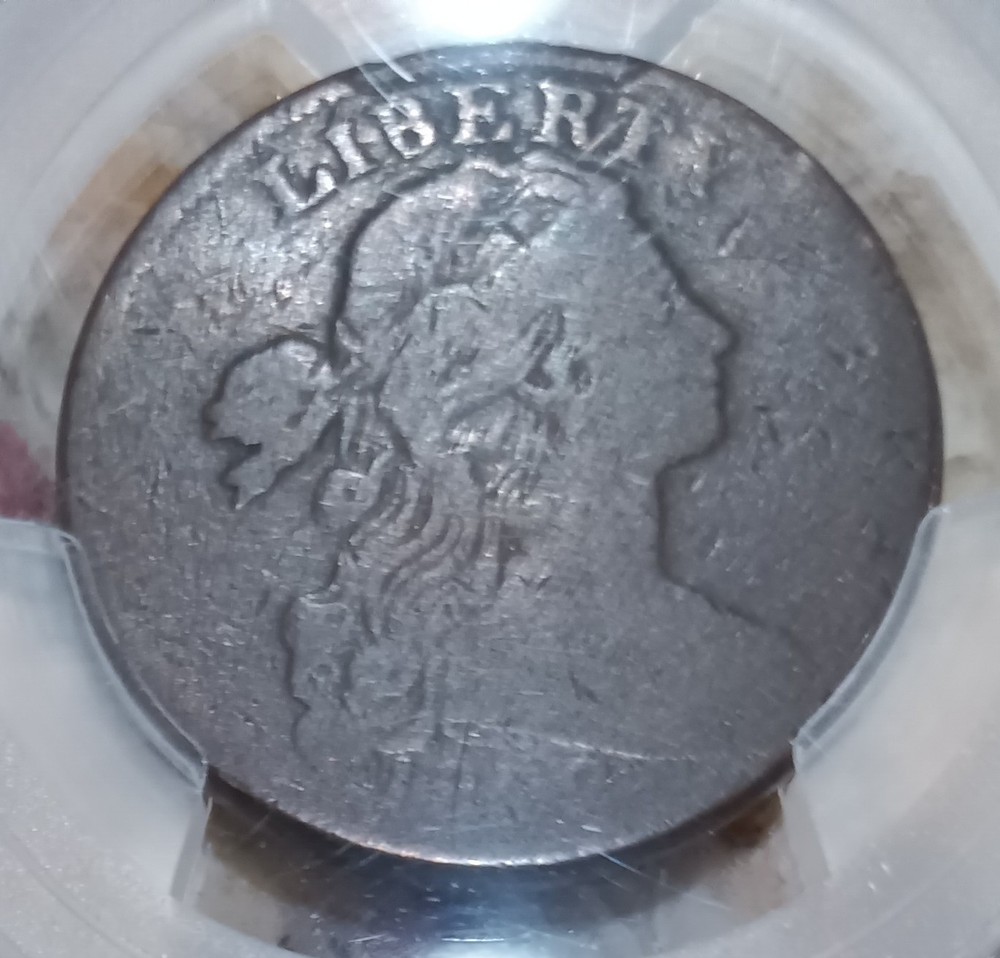 1802 Draped Bust Large Cent, PCGS Very Good, VG-08