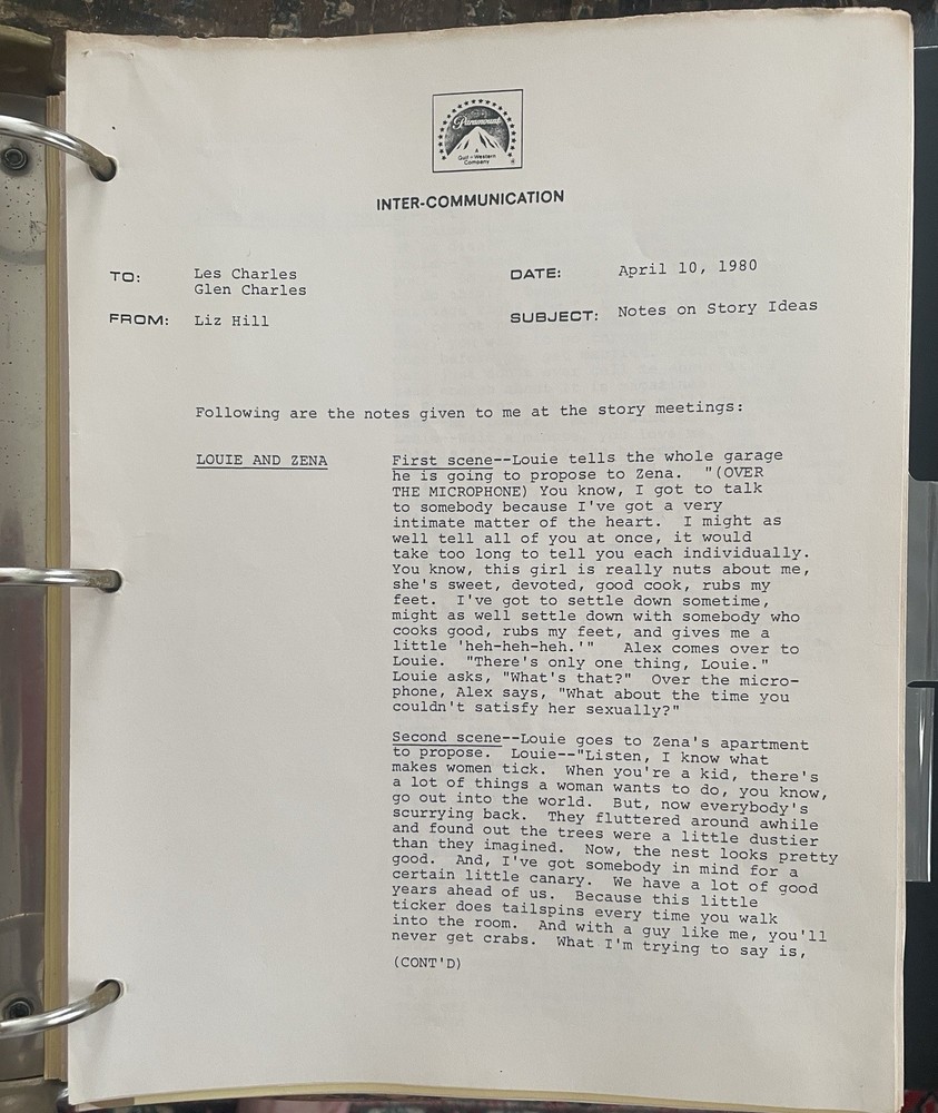 TAXI sitcom 1981 PRODUCTION BINDER Paramount Studios Casting, Scripts, Revisions