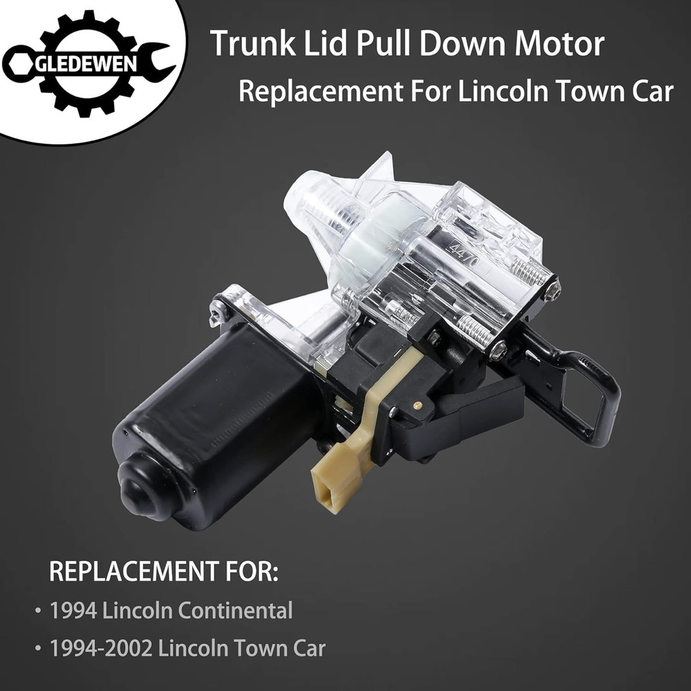 Trunk Pull Down Motor Lincoln Town Car 1994 2002 Continental Tailgate Release