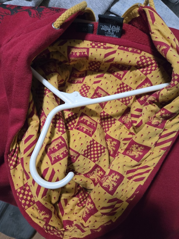 Gryffindor Zip Up Jacket Harry Potter