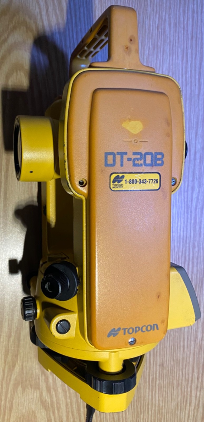 TOPCON DT-20B DIGITAL - Needs Display Panel otherwise appears to be working