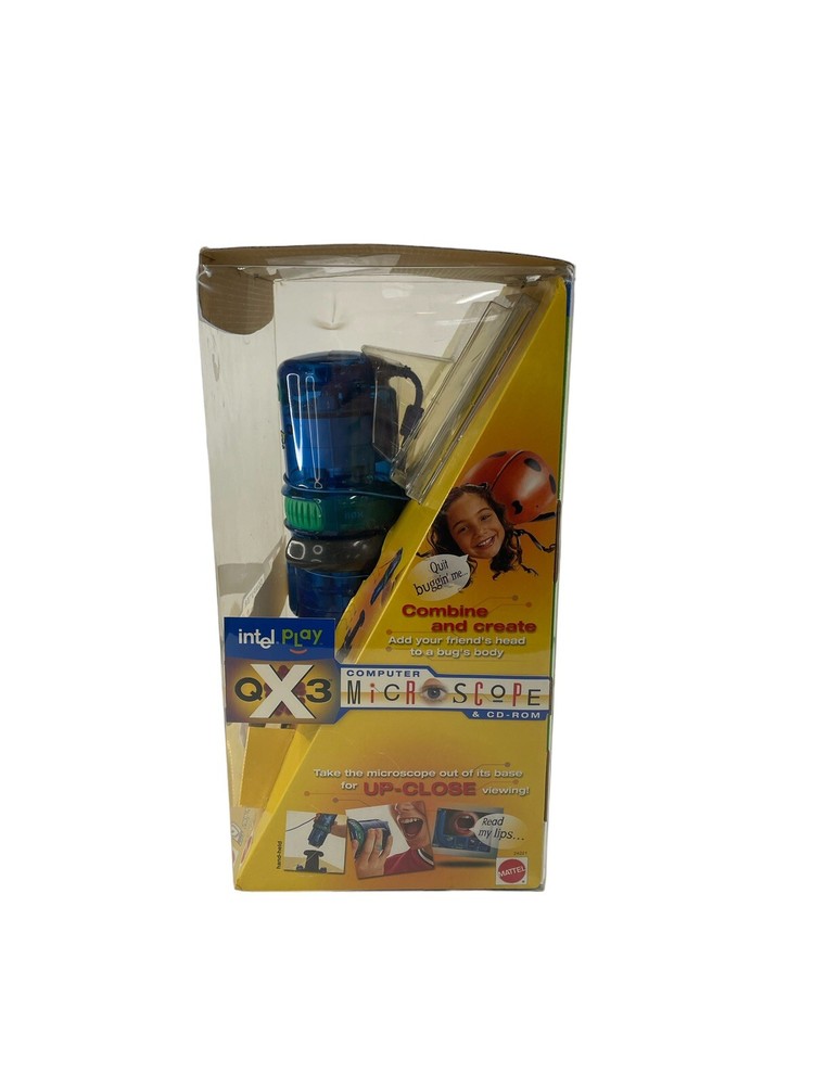 Intel Play QX3+ Computer Microscope NIB