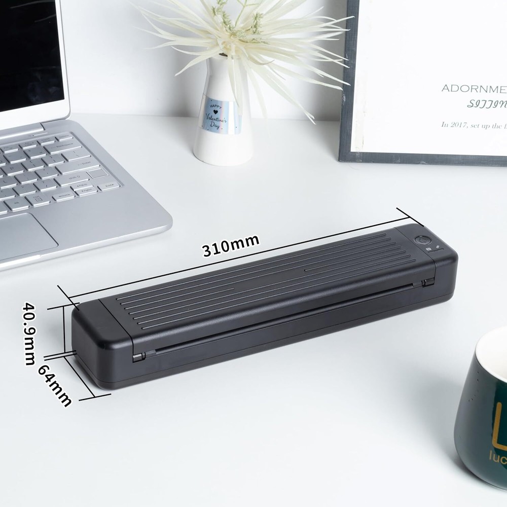 Phomemo P831 Portable Printer Wireless Bluetooth Small Printer A4 for Travel