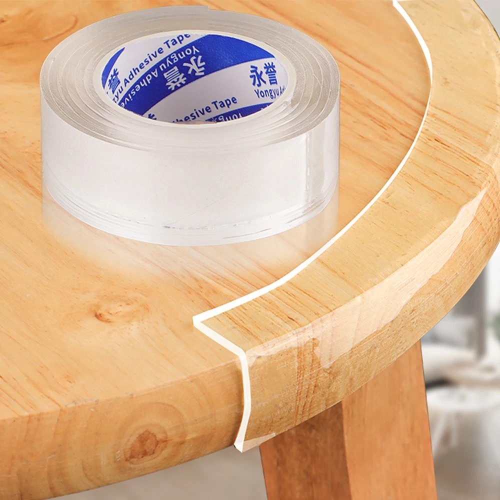 Single Sided Nano Tape Transparent Reusable Waterproof Adhesive Tapes US
