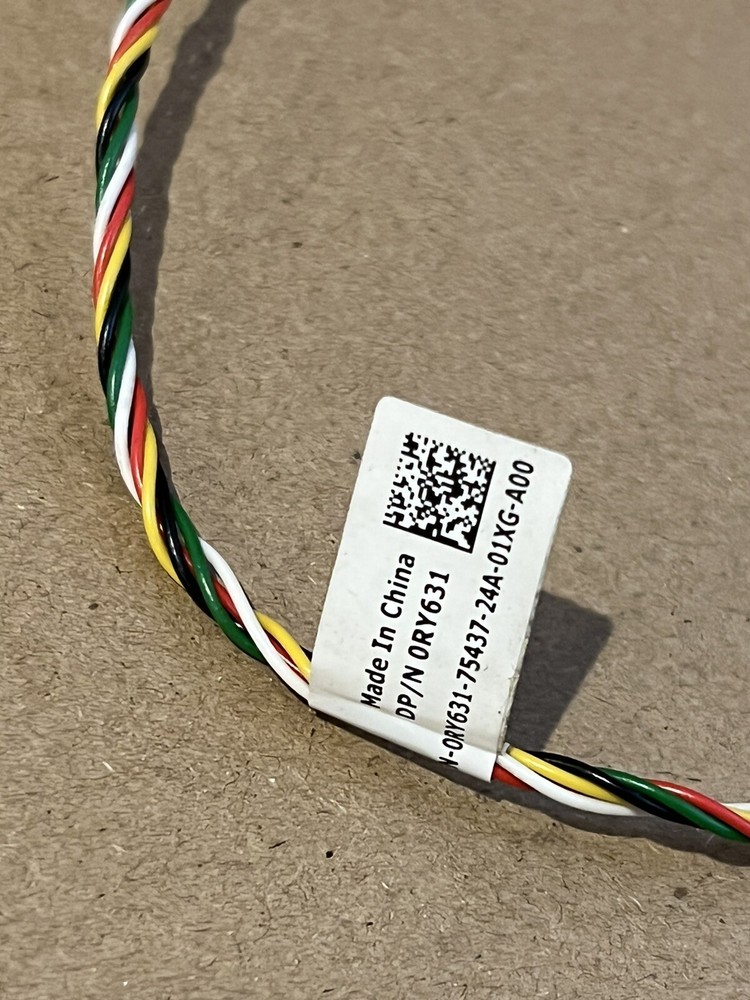 Dell RY631 Perc5 Perc5i Raid Battery Cable 0RY631