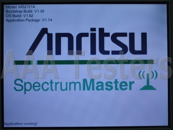 Anritsu MS2721A HandHeld Spectrum Master Analyzer MS2721
