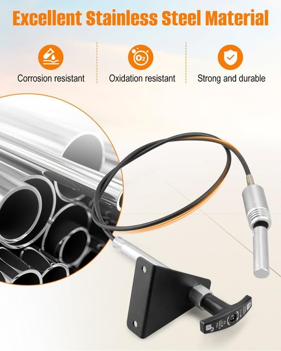 Remote Latch Cable 3204 Fit for Andersen Hitches Ultimate 5th Wheel Connection