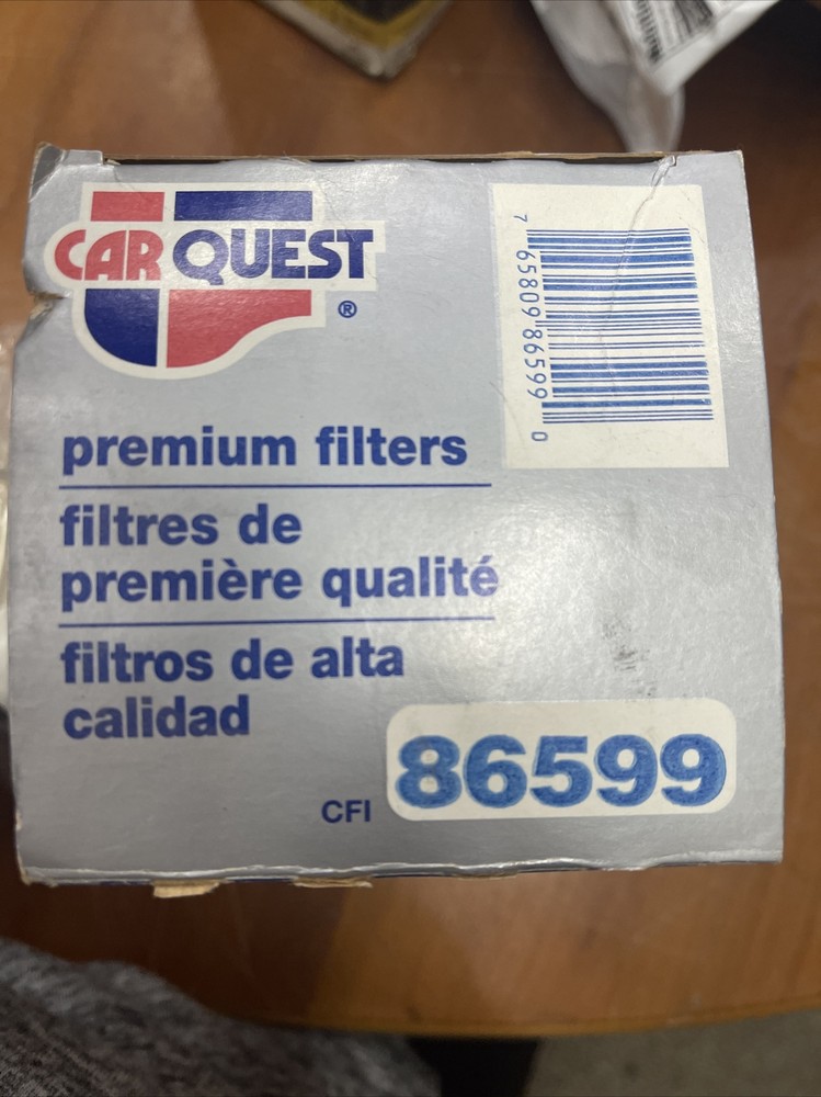 CarQuest 86599 Premium Filter Fuel Filter