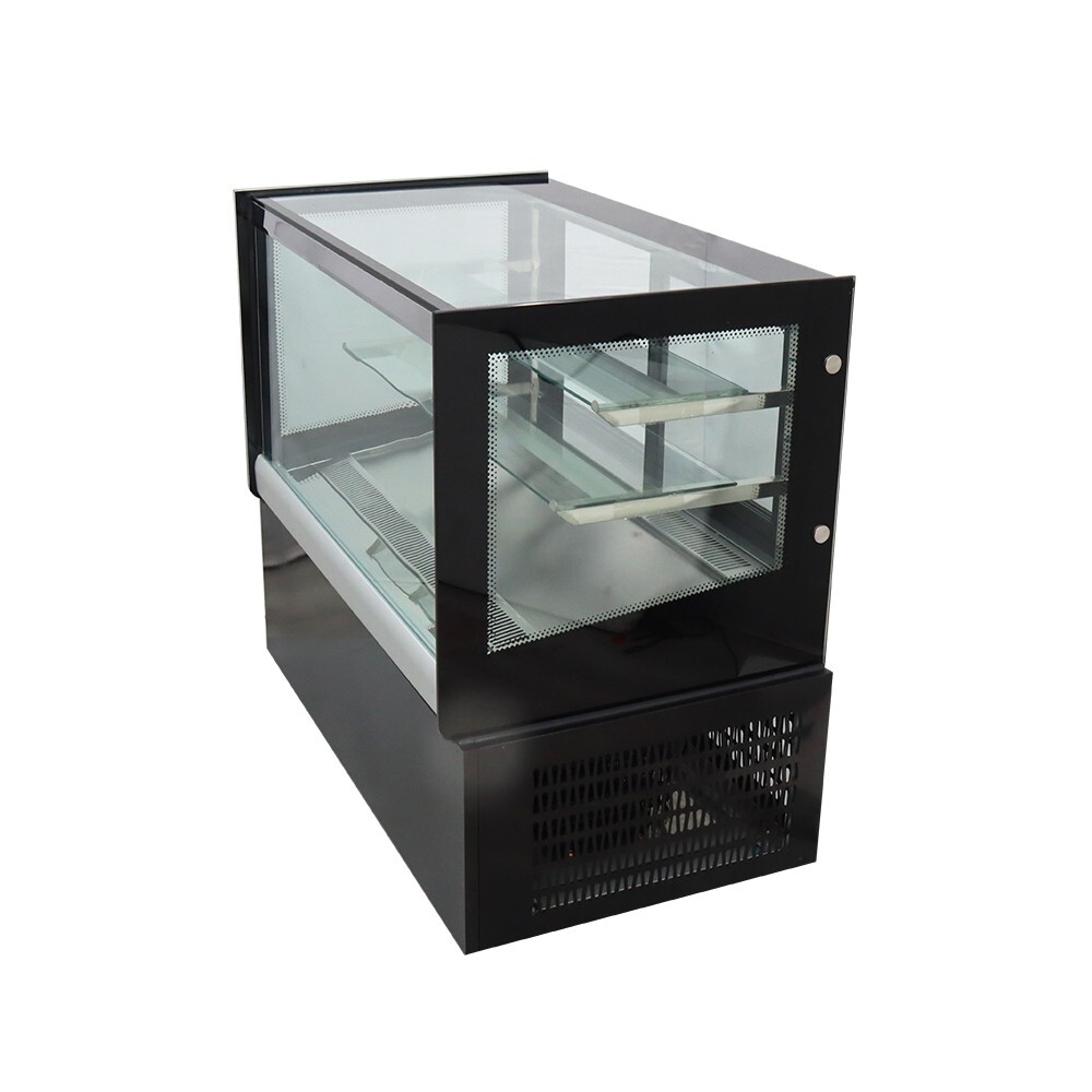 220V Refrigerated Cake Display Cainet 3 Layers Showcase with Defogging Function